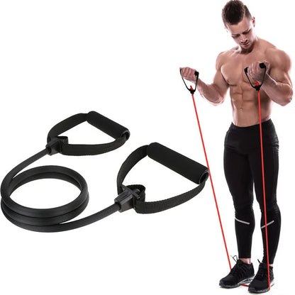 Fitness Yoga Pilates Bar Stick Cross fit Resistance Bands