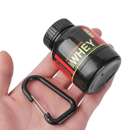 Portable Mini Protein Powder Bottle