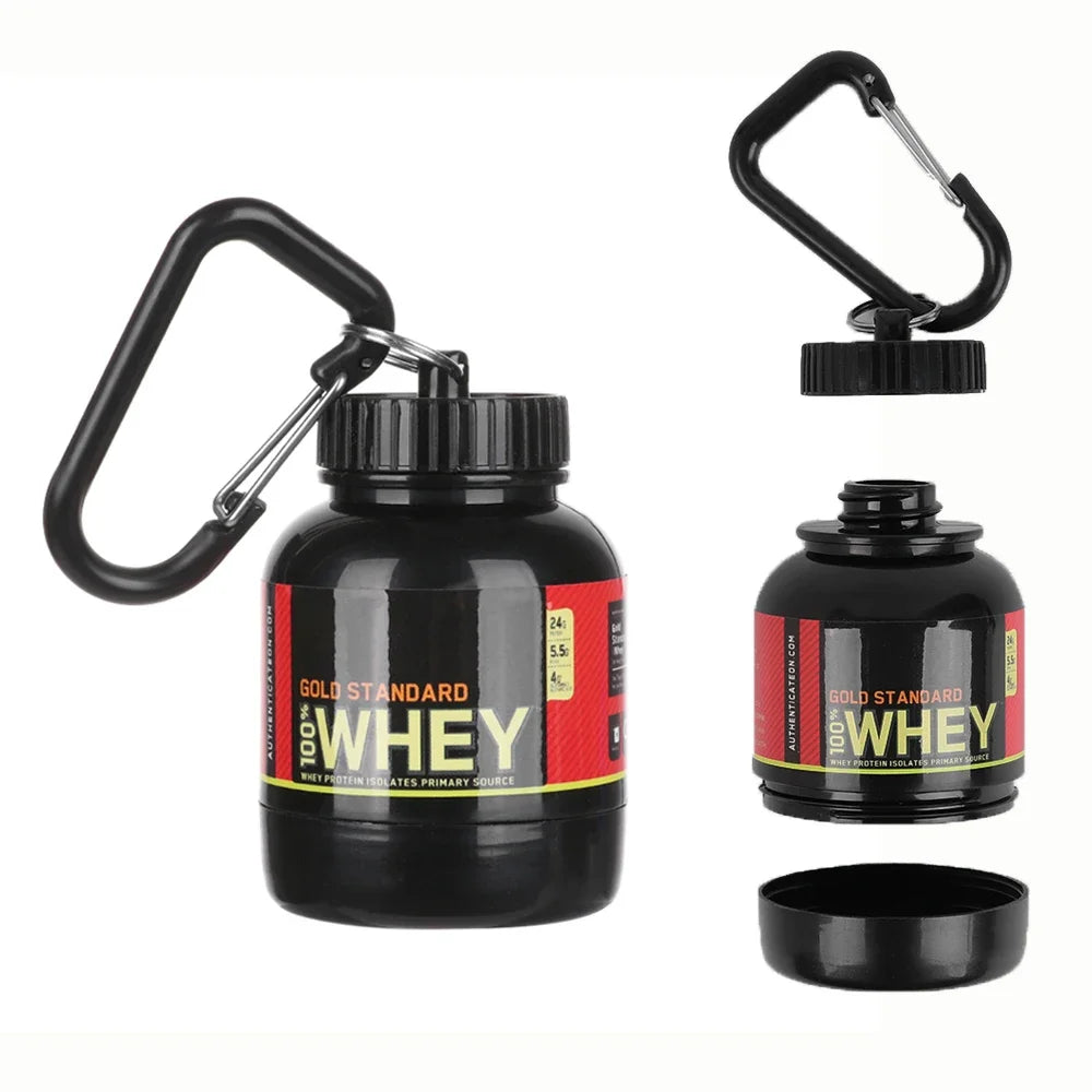 Portable Mini Protein Powder Bottle