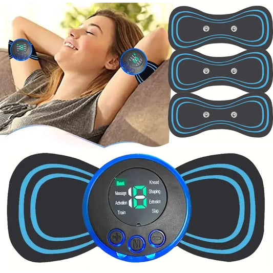 Electric Neck Massager with Adjustable Cervical Mini Massager.